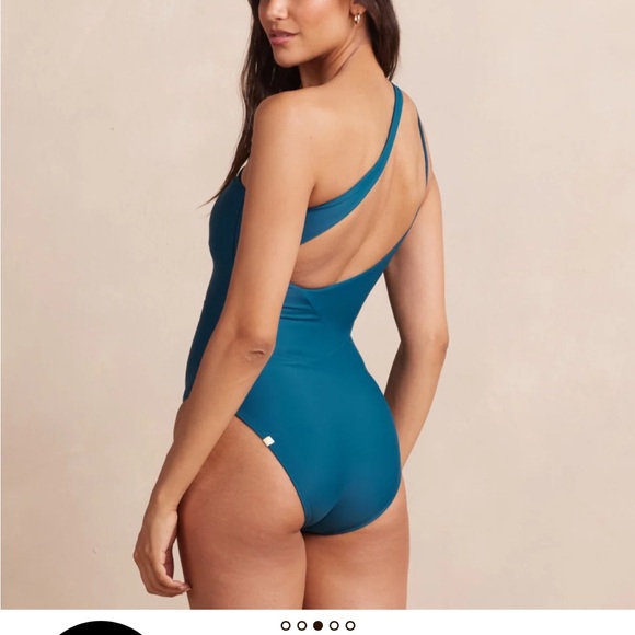 Summersalt Rouched Sidestroke Bathing Suit - Picture 4 of 4